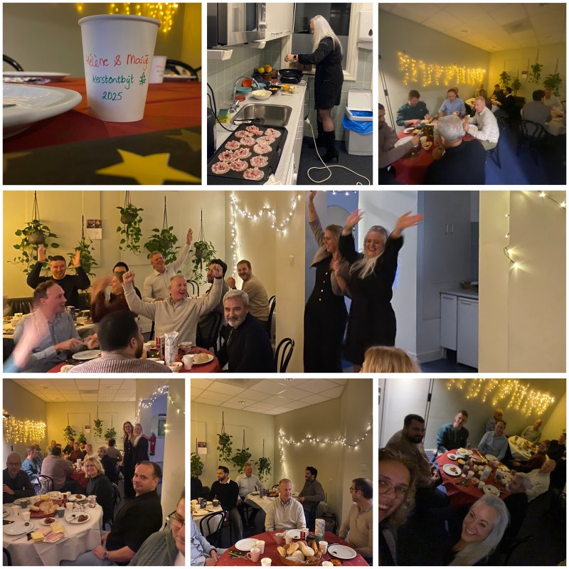 Week begonnen met heerlijk kerstontbijt